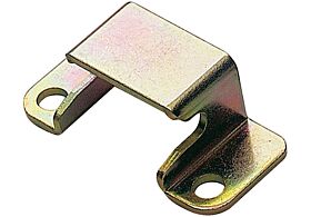 Keeper Plate for ProLatch Mild Steel Zinc Plate Passivate (Yellow)