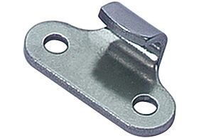 Catch Plate for Toggle Latch Carbon Steel Zinc Plate Passivate (Silver Blue)