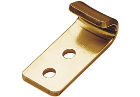 Catch Plate for Toggle Latch Carbon Steel Zinc Plate Passivate (Yellow)