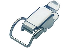 Spring Claw Toggle Latch Light Duty Mild Steel Zinc Plate Passivate (Silver Blue)