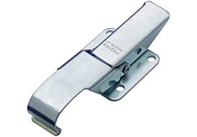 Non-Adjustable Toggle Latch Light Duty Mild Steel Zinc Plate Passivate (Silver Blue)