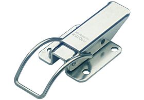 Spring Claw Toggle Latch Light Duty Mild Steel Zinc Plate Passivate (Silver Blue)