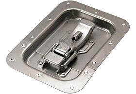 ProLatch in Recess Dish with Safety Catch Stainless Steel (Natural)