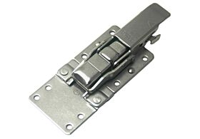 CatchBolt with Extension Plate and Safety Catch  Stainless Steel (Natural)