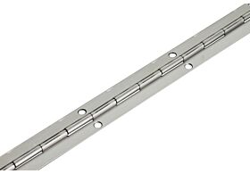 1016mm X 32mm x 1.2mm Mild Steel Continuous Hinge (Natural)