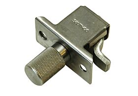 Compression Latch, Knob Actuated, Self Adjusting, Stainless Steel