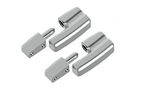 Hinge Lift Off, Type A Offset, (Pack of 2 Pairs) Zinc Alloy (Chrome)