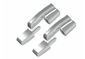 Hinge Lift Off, Type B Offset, (Pack of 2 Pairs) Zinc Alloy (Chrome)