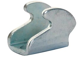 Catch Plate for Toggle Clamp Mild Steel Zinc Plate Passivate (Silver Blue)