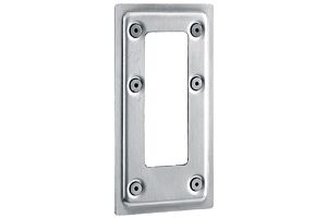 Flush Fitting Toggle Latch Surround Plate Stainless Steel (Natural)
