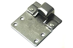 Keeper Plate with Extension Plate for CatchBolt Stainless Steel (Natural)