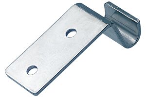 Catch Plate for Toggle Latch Mild Steel Zinc Plate Passivate (Silver Blue)