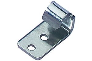 Catch Plate for Toggle Latch Carbon Steel Zinc Plate Passivate (Silver Blue)