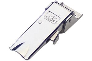 Adjustable Undercentre Toggle Latch with Safety Catch Light Duty Stainless Steel (Natural)