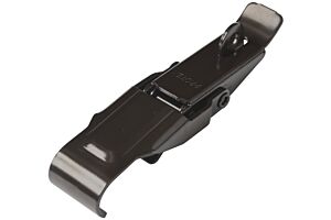 Non-Adjustable Latch Medium Duty Padlockable Mild Steel Black