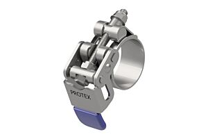 26-28mm Diameter High Strength Stainless Steel Quick Release Superclamp Bandclamp (Natural)