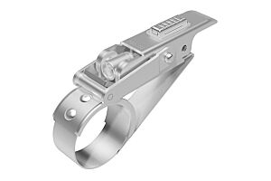 34-37mm Diameter Stainless Steel Quick Release Bandclamp with Safety Catch