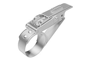 38-41mm Diameter Stainless Steel Quick Release Bandclamp with Safety Catch