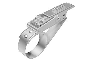 40-43mm Diameter Stainless Steel Quick Release Bandclamp with Safety Catch
