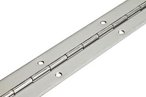 1016mm X 50mm X 1.2mm Mild Steel Continuous Hinge (Natural)