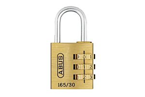 Brass Combination Padlock with 6mm Shackle