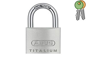 Titalium Special Aluminium Padlock with 5mm Hardened Steel Shackle