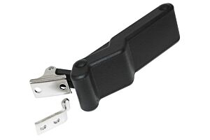 Draw Latch, Over Centre, Concealed, Thermoplastic Black