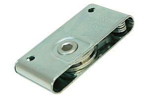 Draw Latch, Concealed, Zinc Plated