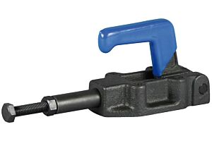 Toggle Clamp Plunger Action Mild Steel Black