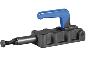 Toggle Clamp Plunger Action Mild Steel Black