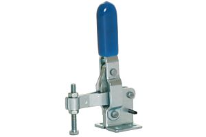 Toggle Clamp Vertical Action Mild Steel Zinc Plate Passivate (Silver Blue)